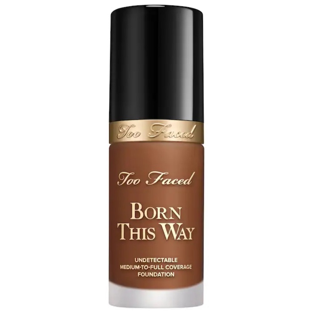 NWB Too Faced Born This Way Undetectable Medium-To-Full Foundation Spiced Rum
